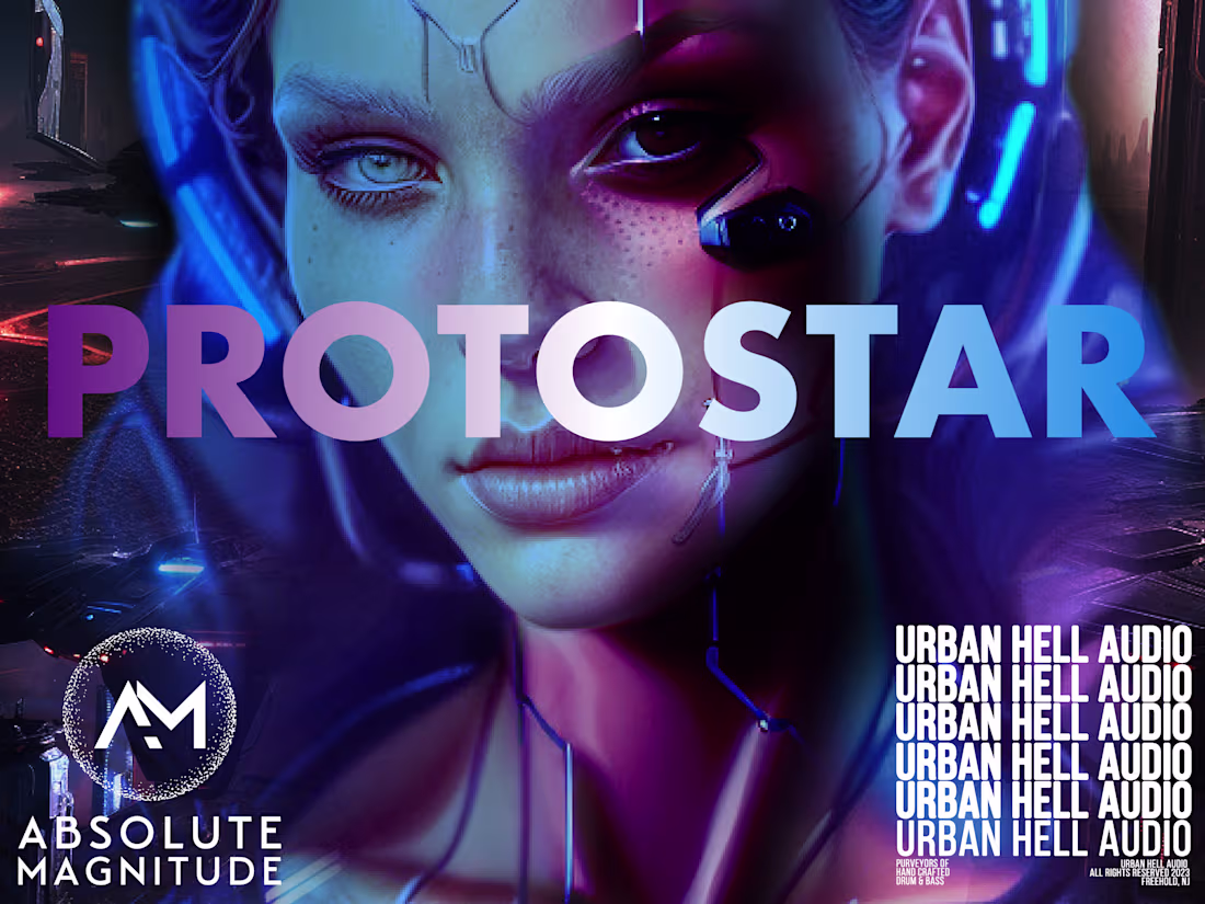 Cover image for “Protostar” EP released on Urban Hell Audio