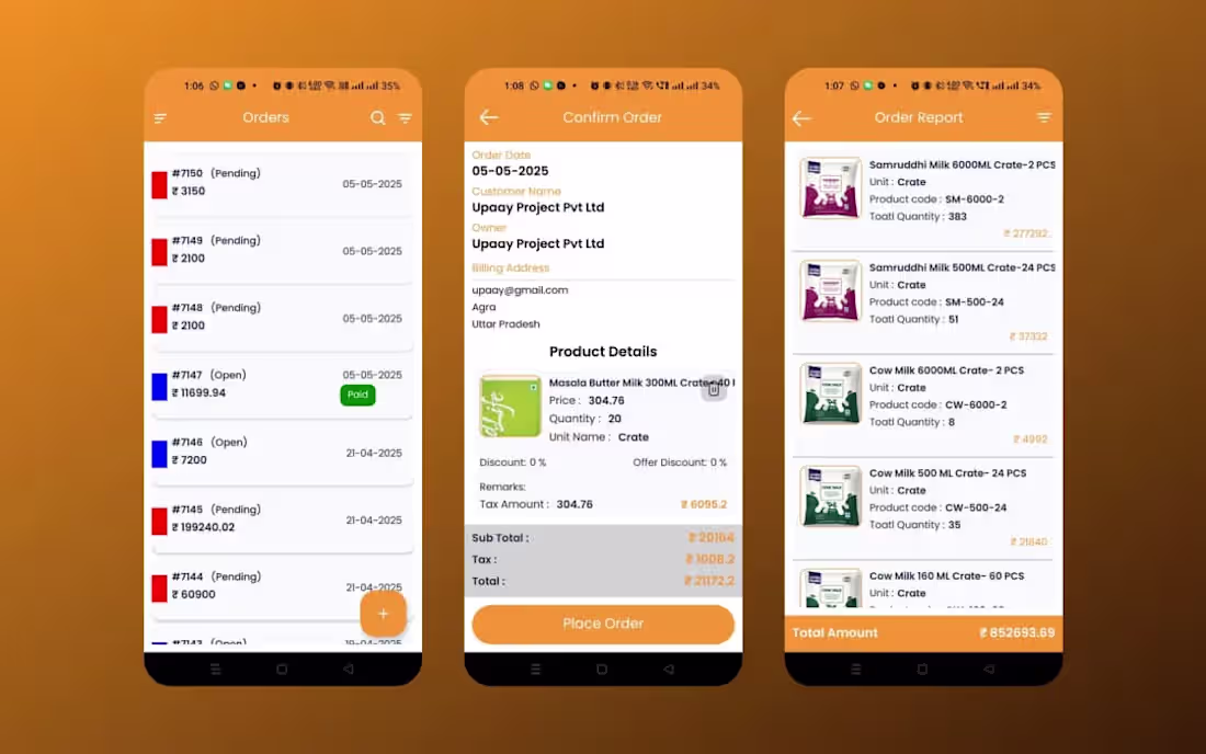 Cover image for SmartFlow – Order & Dispatch App for Distributors