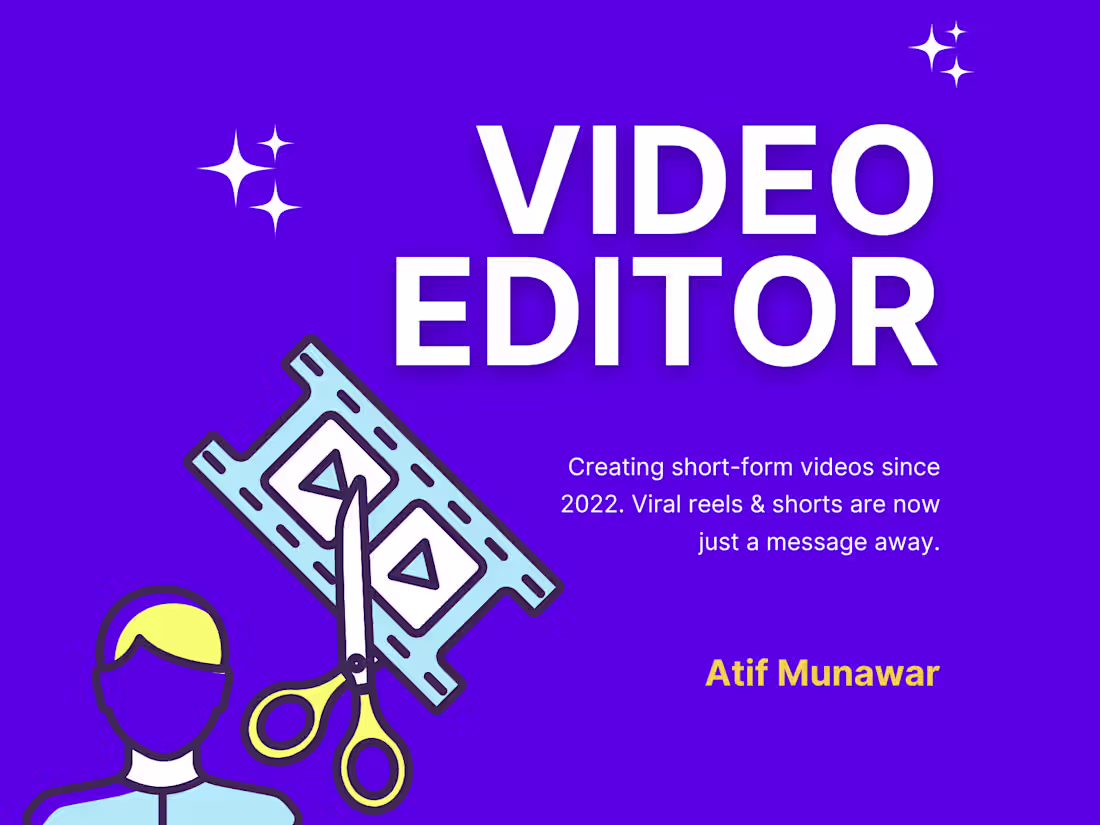 Cover image for Video Editing - Talking Head