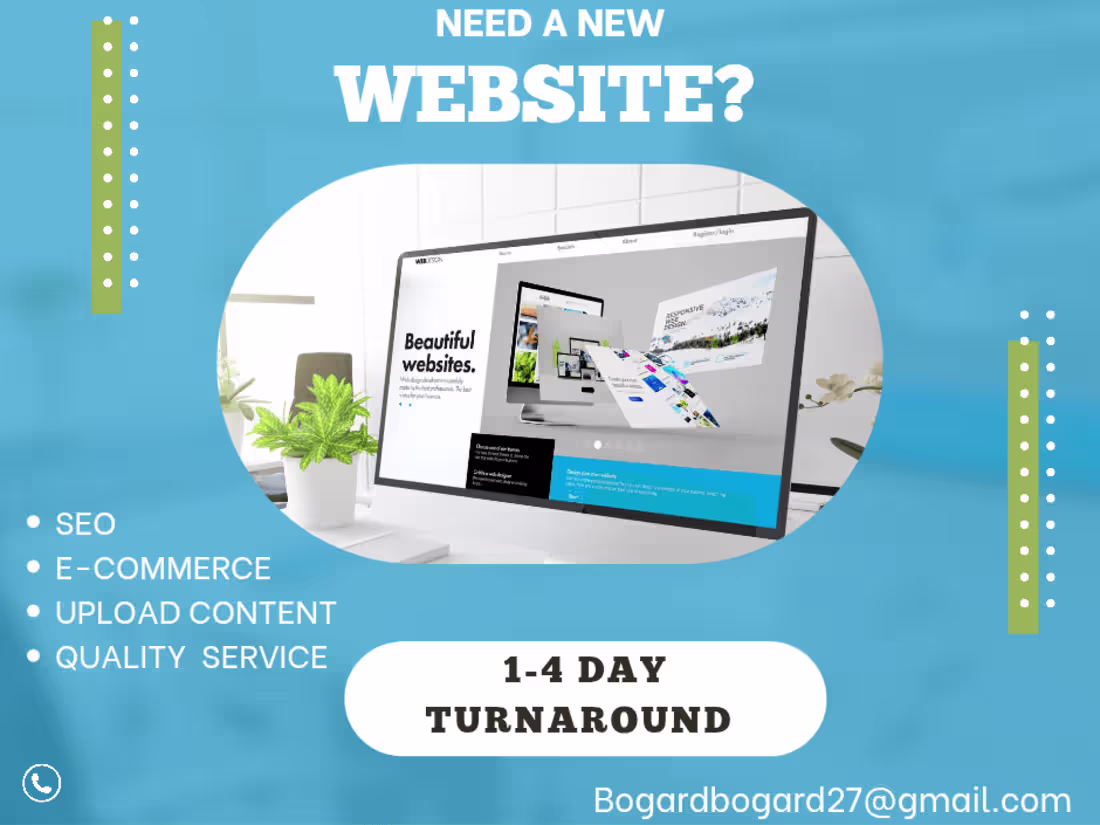 Cover image for Stunning, High-Impact Websites Designed to Elevate Your Brand