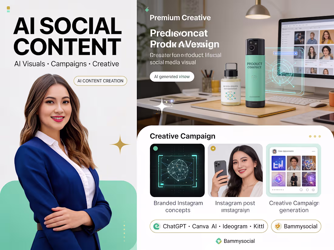 Cover image for AI Social Media Content & Creative Production