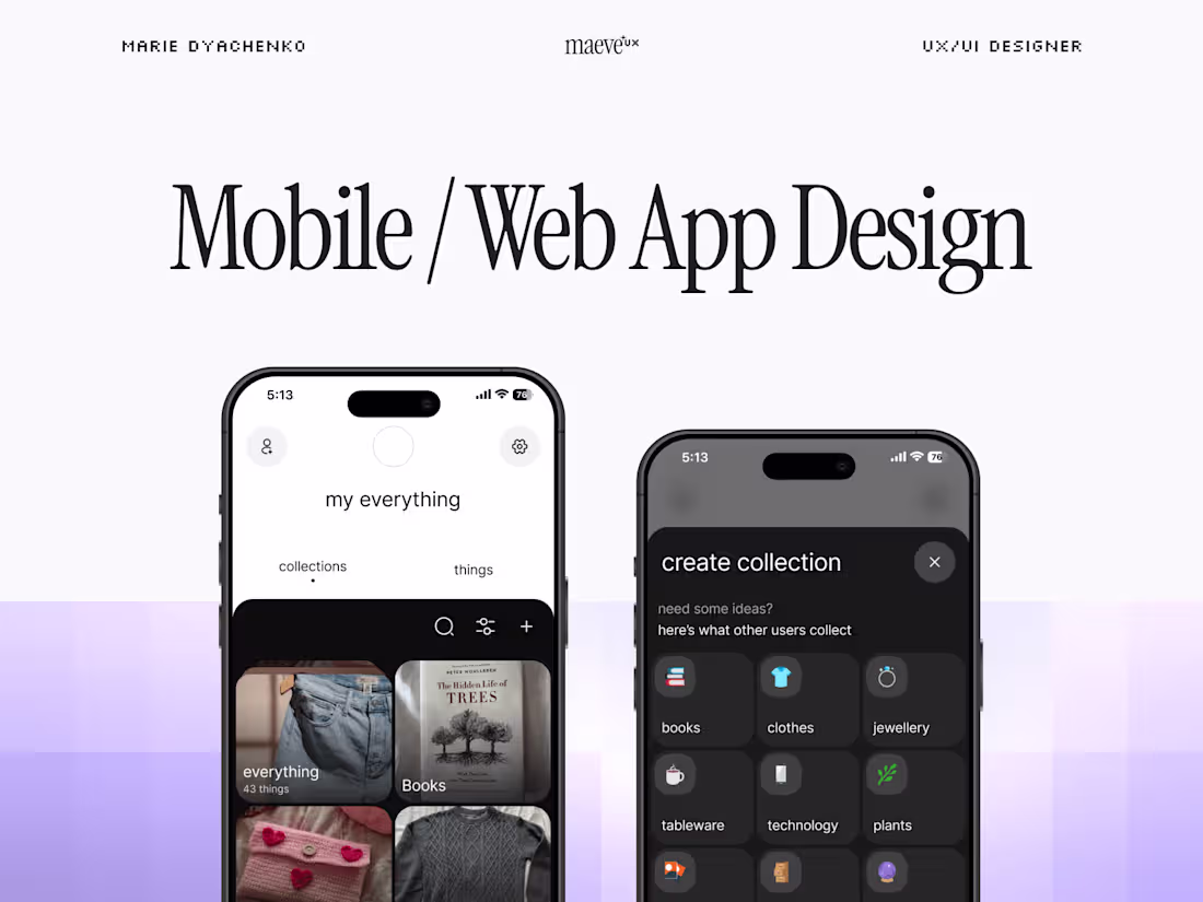 Cover image for Product design / SaaS & consumer apps 