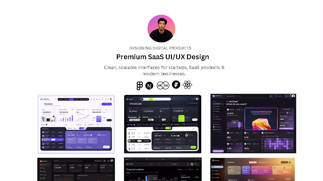 Cover image for SaaS Product UI/UX Design