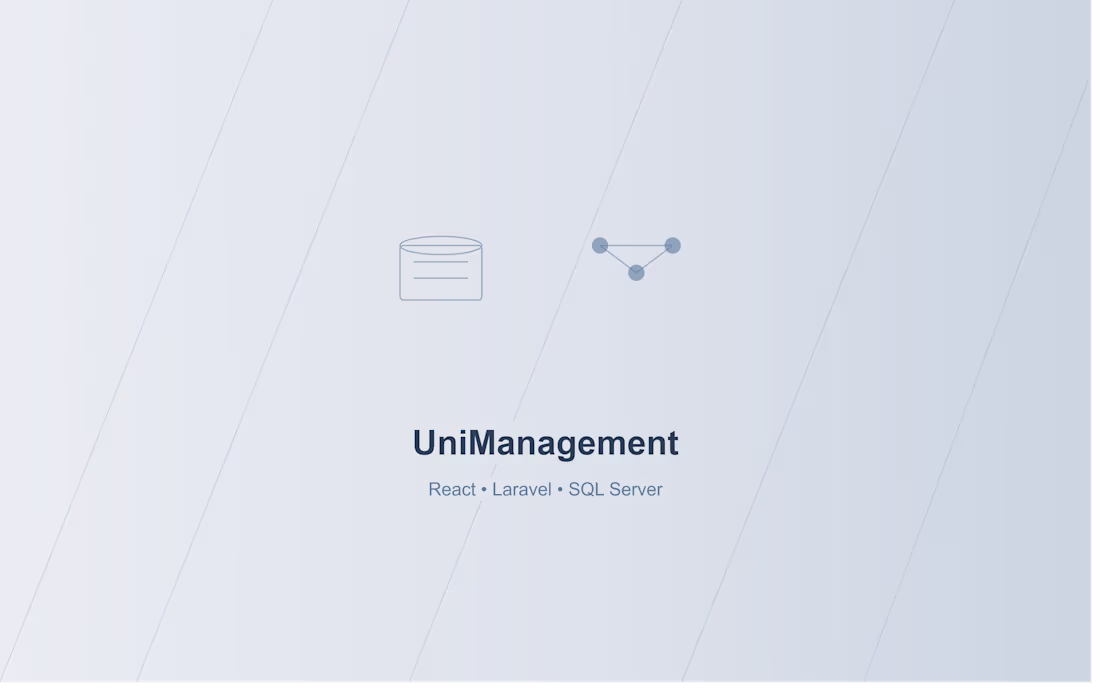 Cover image for UniManagement - University Management System
Frontend