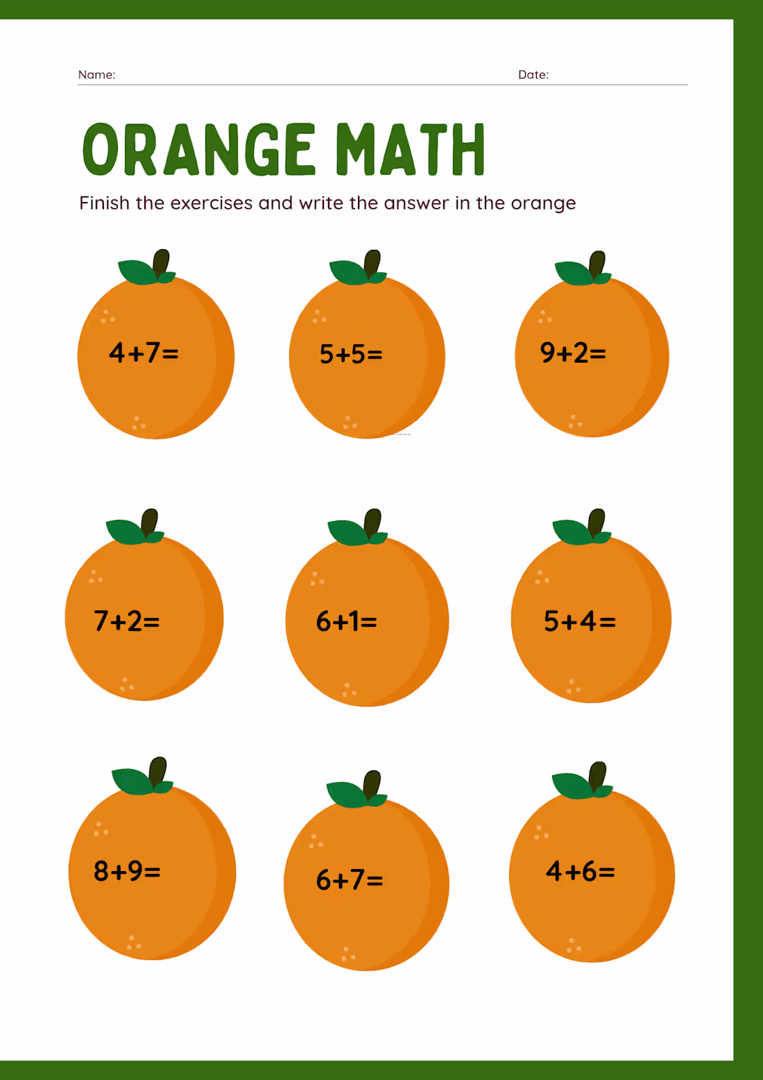 Cover image for Kids worksheets(ABC,Math and coloring)