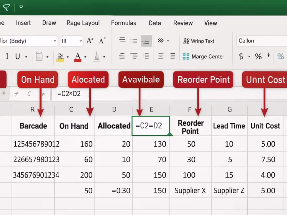 Cover image for Created an Excel income statement