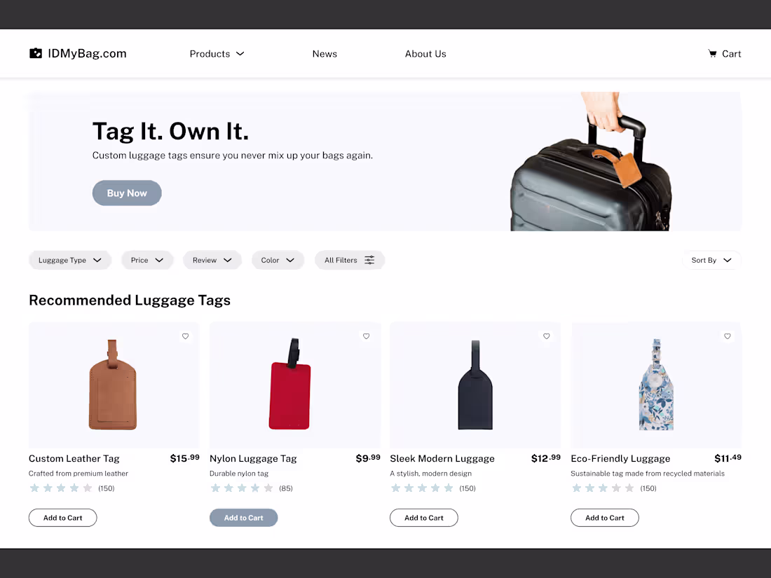 Cover image for ID My Bag Redesign
