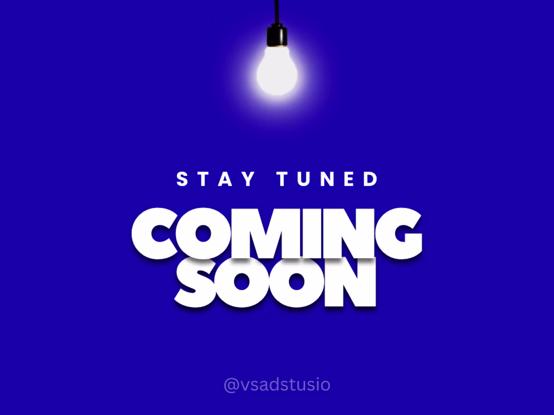 Cover image for A premium “Coming Soon” advertising