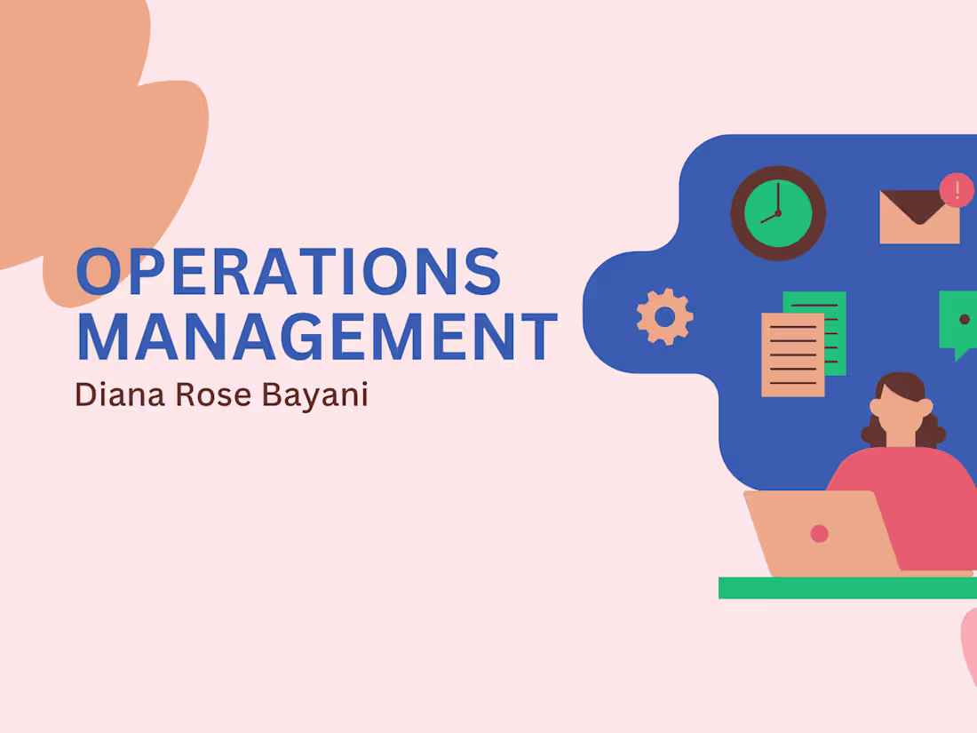 Cover image for Operations Management