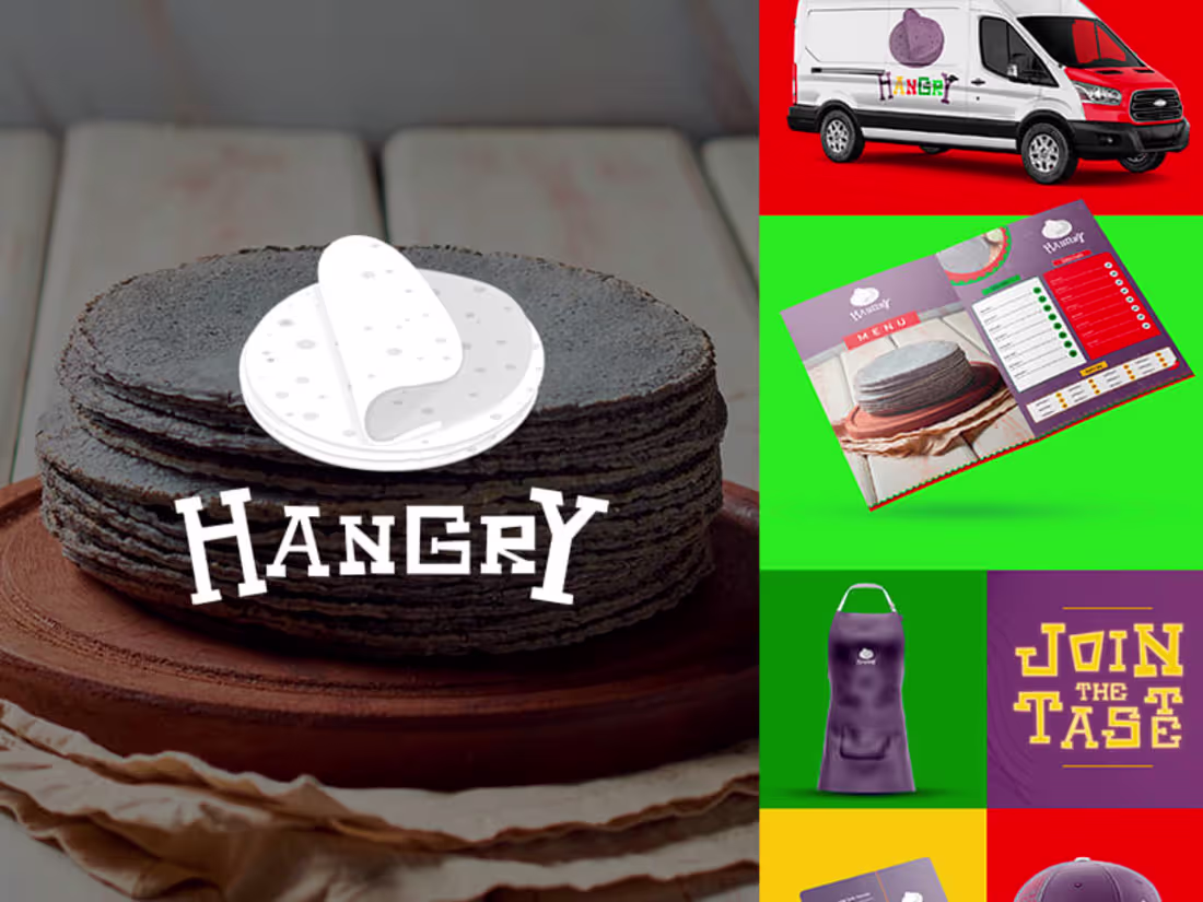 Cover image for Hangry - American Tortilla company (BRANDING)
