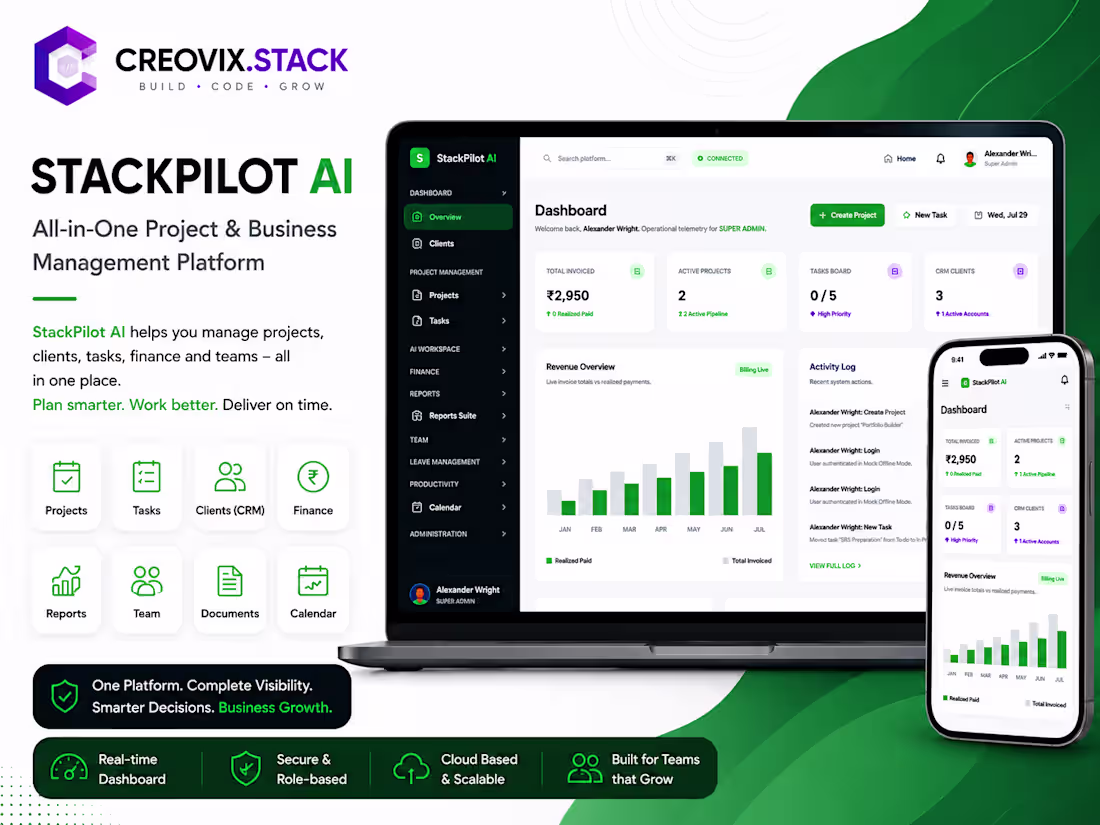 Cover image for StackPilot AI – All-in-One Project