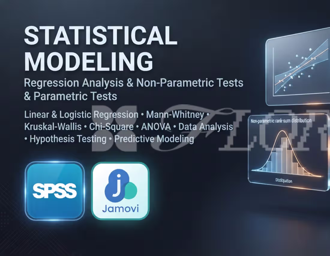 Cover image for Statistical Modeling: Regression analysis and hypothesis testing