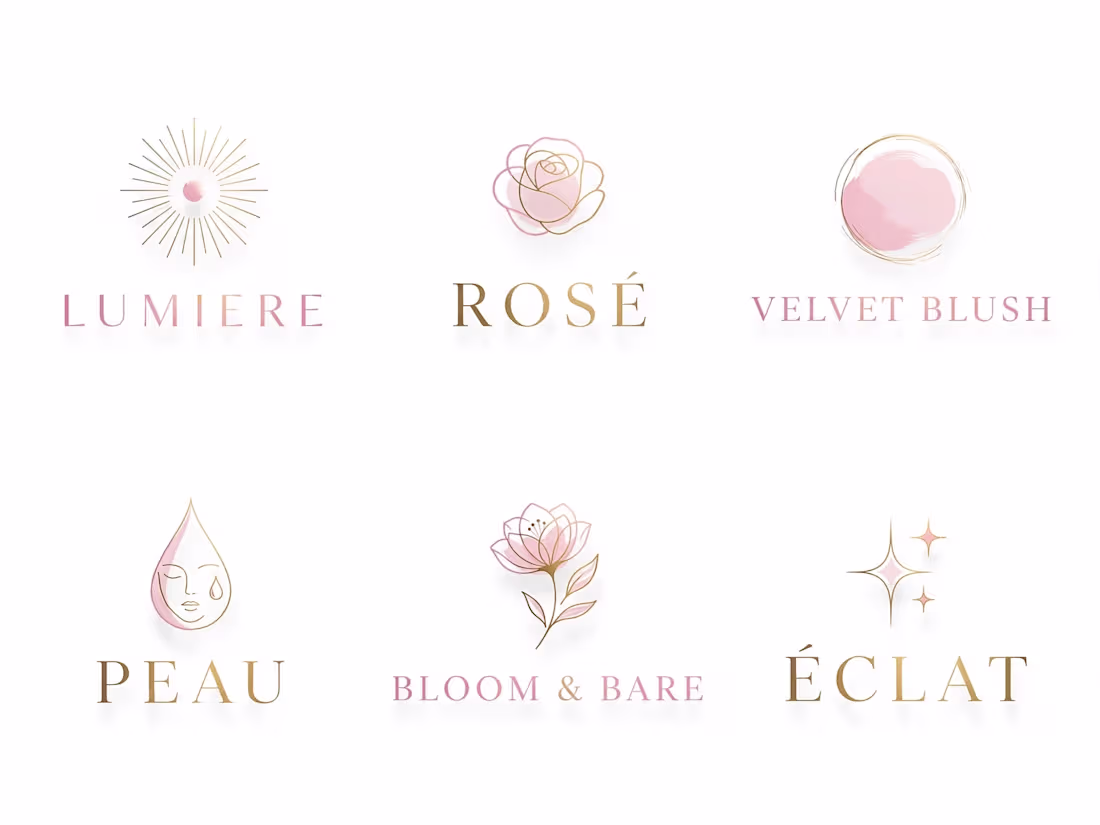 Cover image for Luxury Beauty Logo Collection -