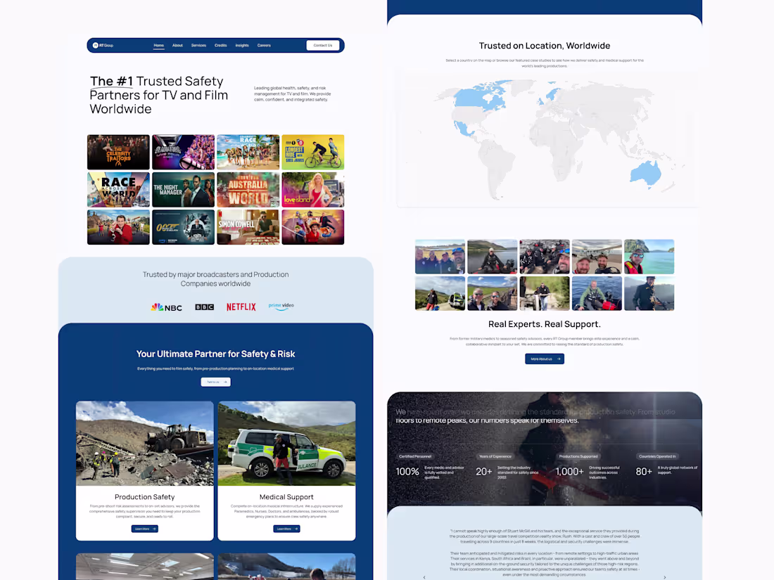 Cover image for Designed a modern, credibility-driven website