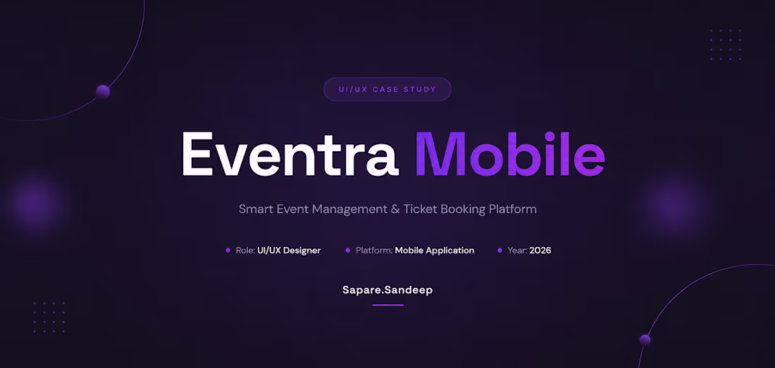 Cover image for Eventra is a smart event