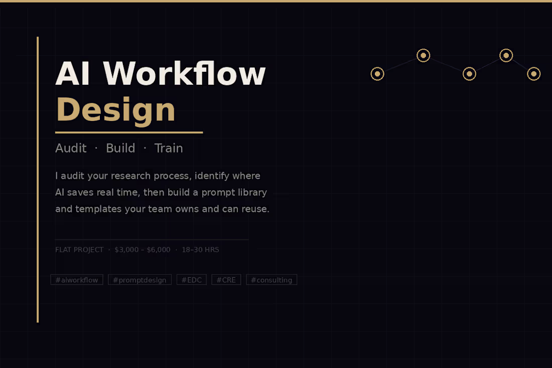 Cover image for AI Workflow Design