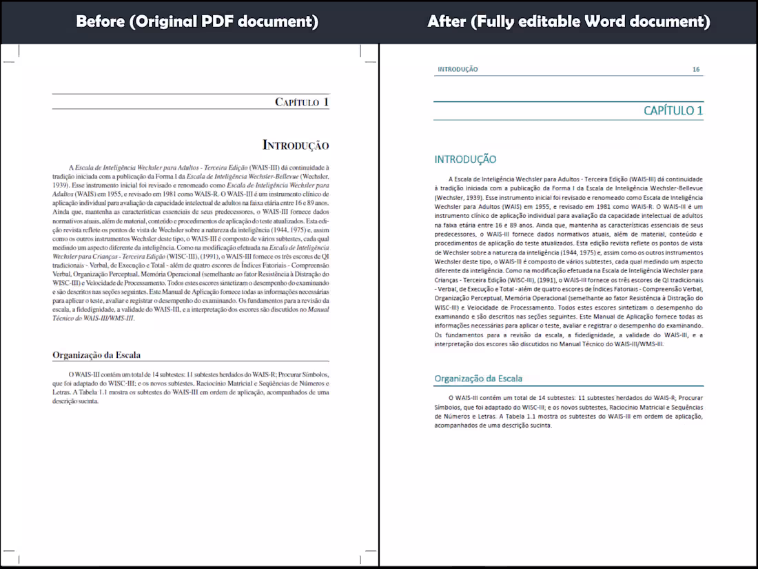Cover image for PDF Conversion & Document Formatting
