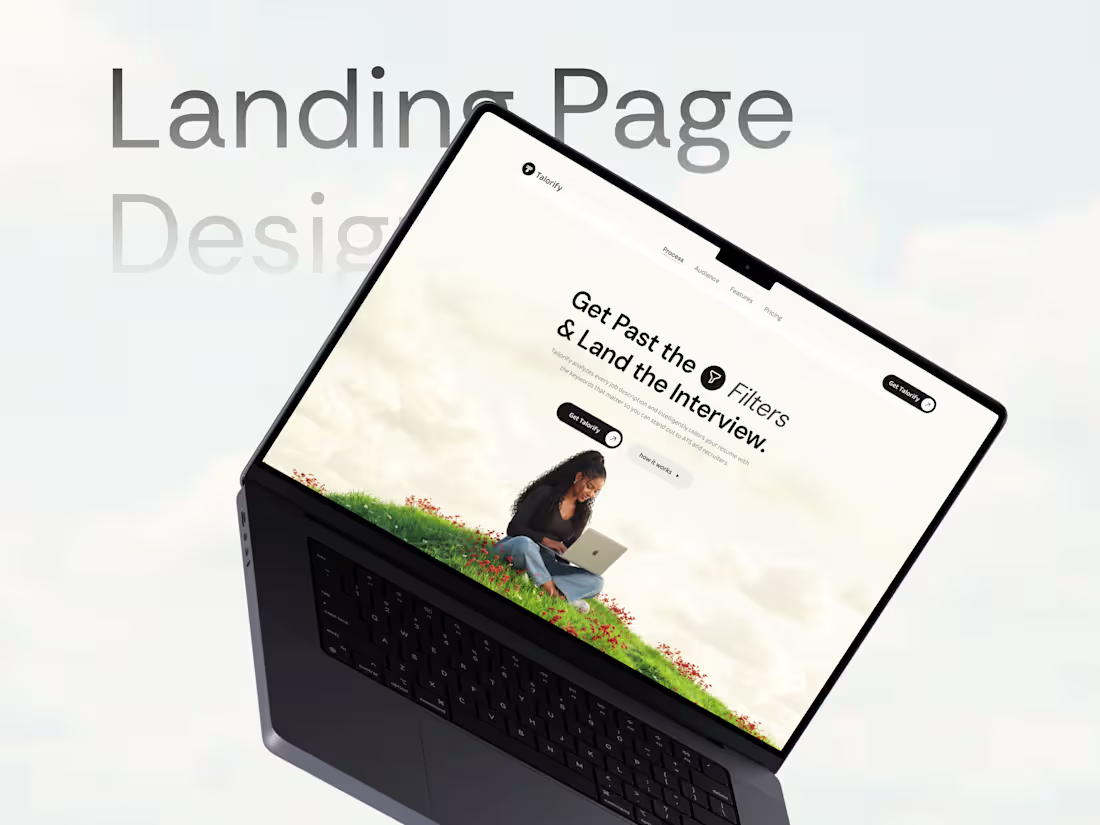Cover image for Landing Page Design That Converts on First Scroll