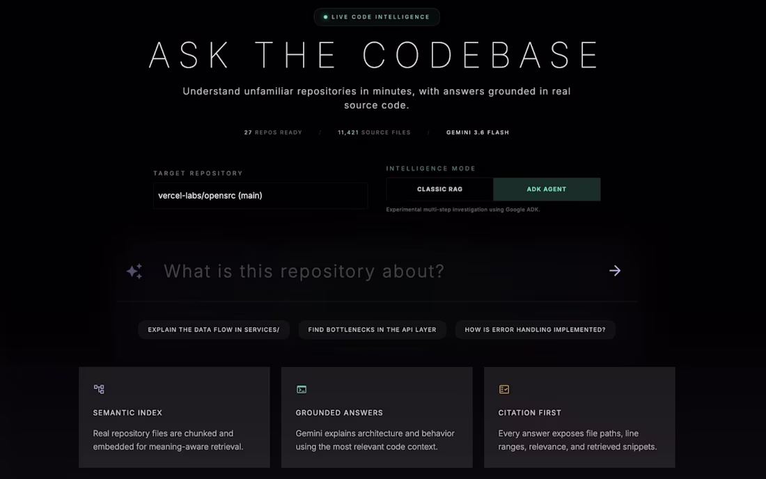 Cover image for REPOLENS
a deployed ai code-intelligence platform