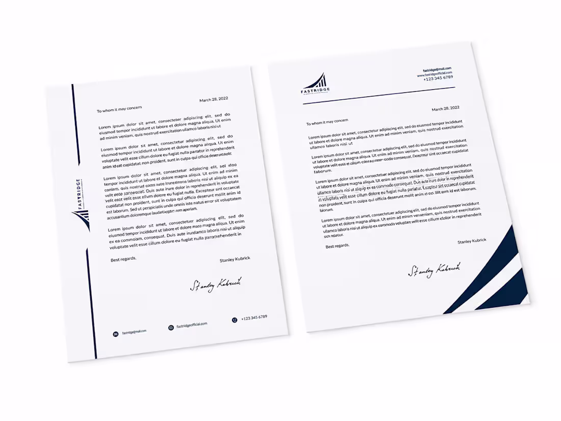 Cover image for Corporate Stationery System: Letterhead & Envelopes