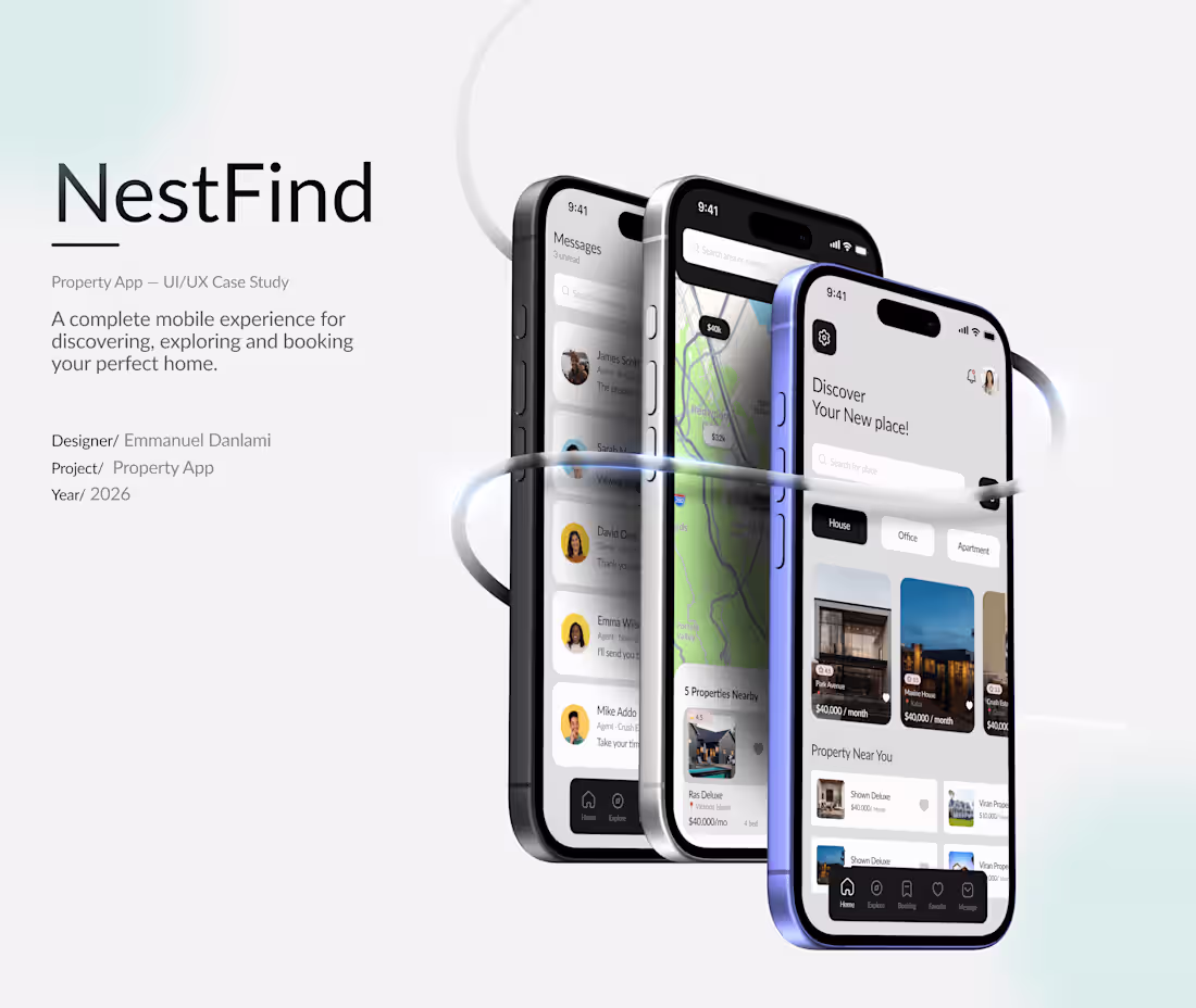 Cover image for NestFind - Property APP
