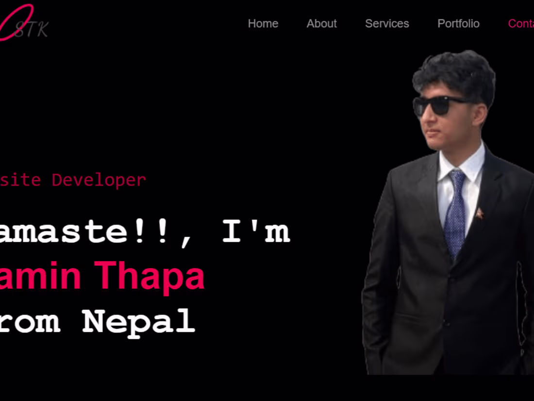 Cover image for Portfolio Website