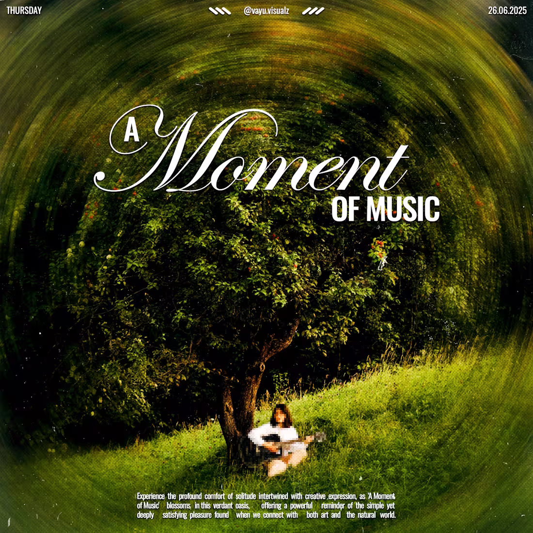 Cover image for A Moment of Music: An Editorial Texture Study