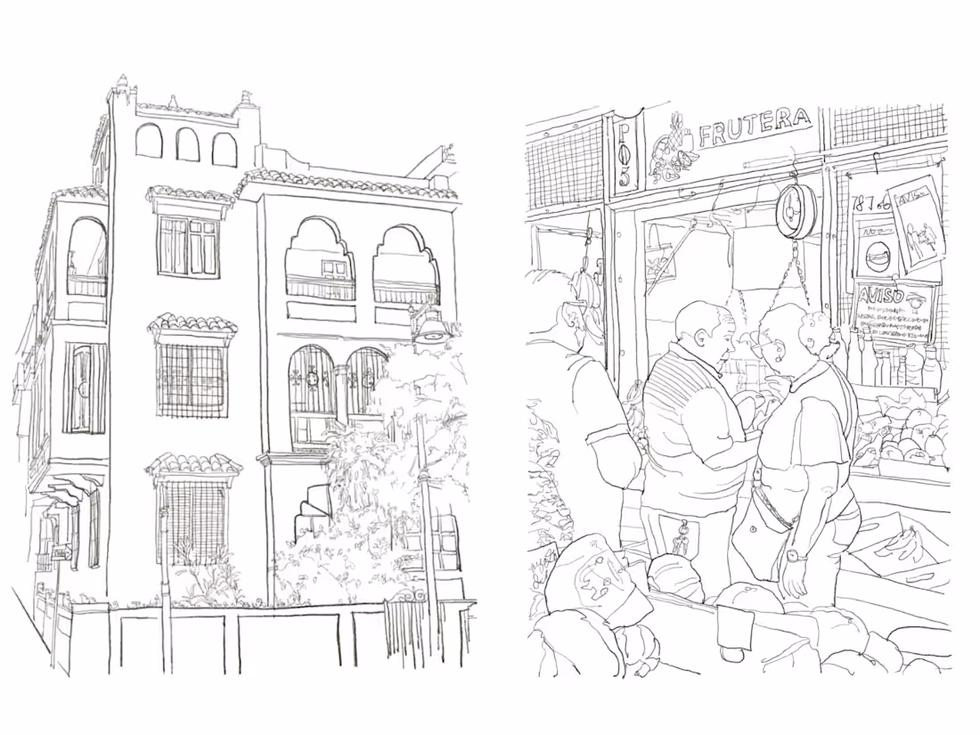 Cover image for Pen drawing is at the