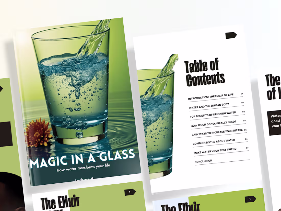 Cover image for Professional and unique EBook