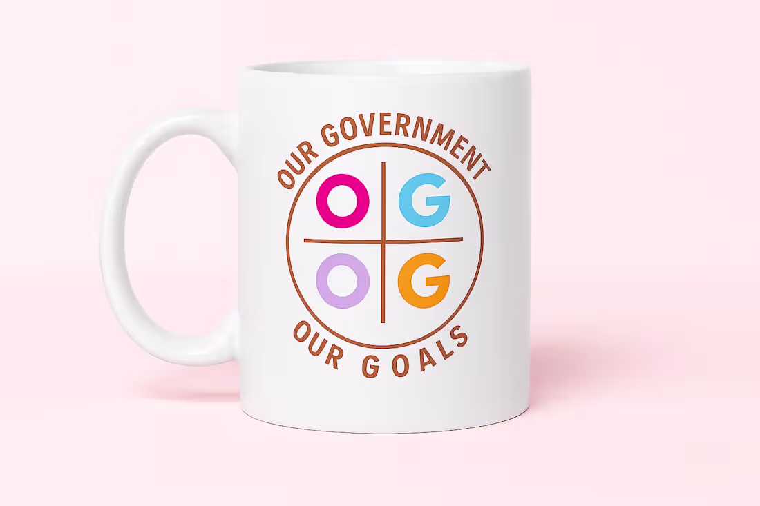 Cover image for Political merchandizing -- OGOG hand
