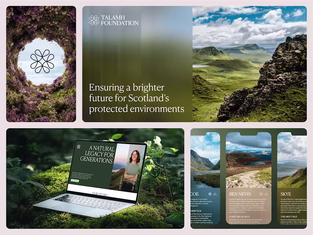 Cover image for Talamh Foundation · Preservation Brand Identity