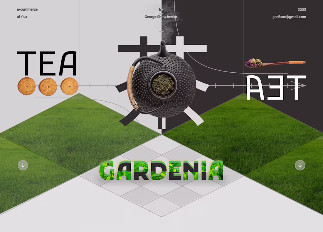 Cover image for Tea Gardenia | (E-commerce)