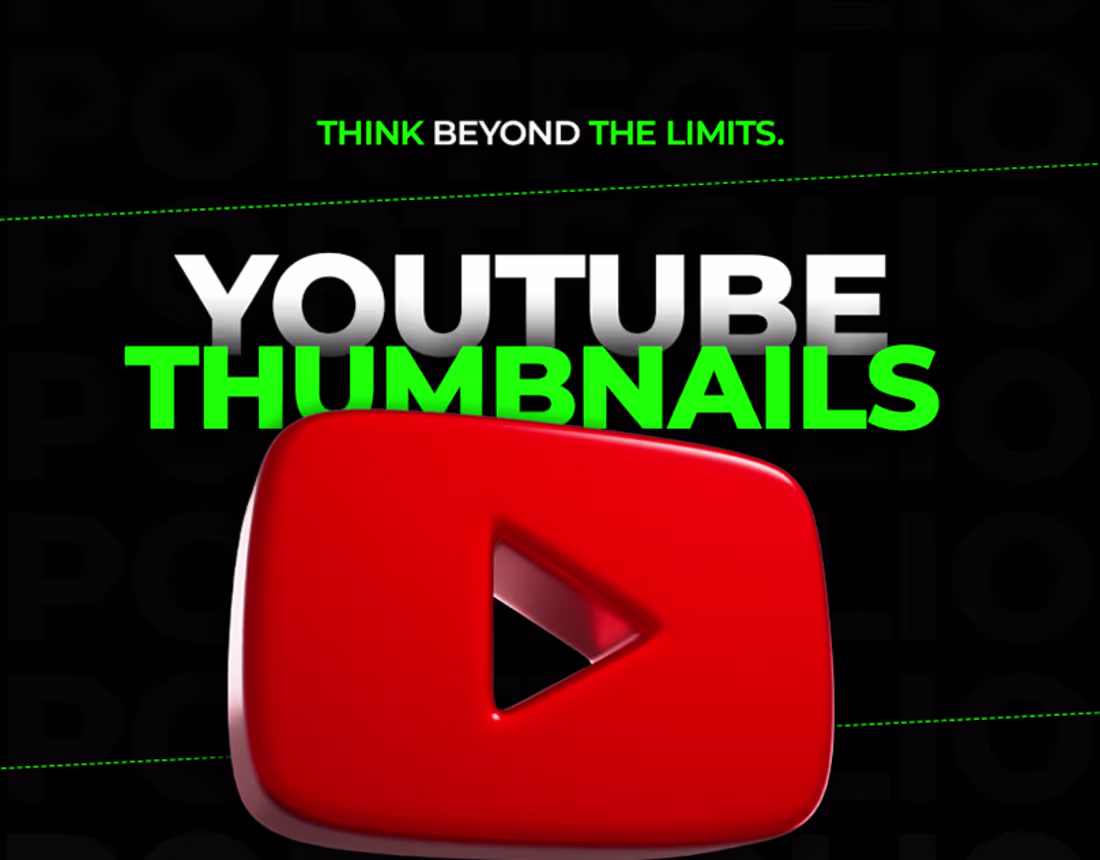 Cover image for YouTube Thumbnails :: Behance