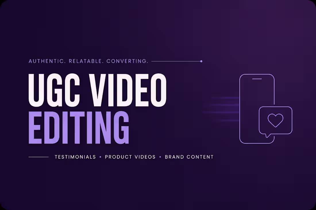 Cover image for UGC Video Editing