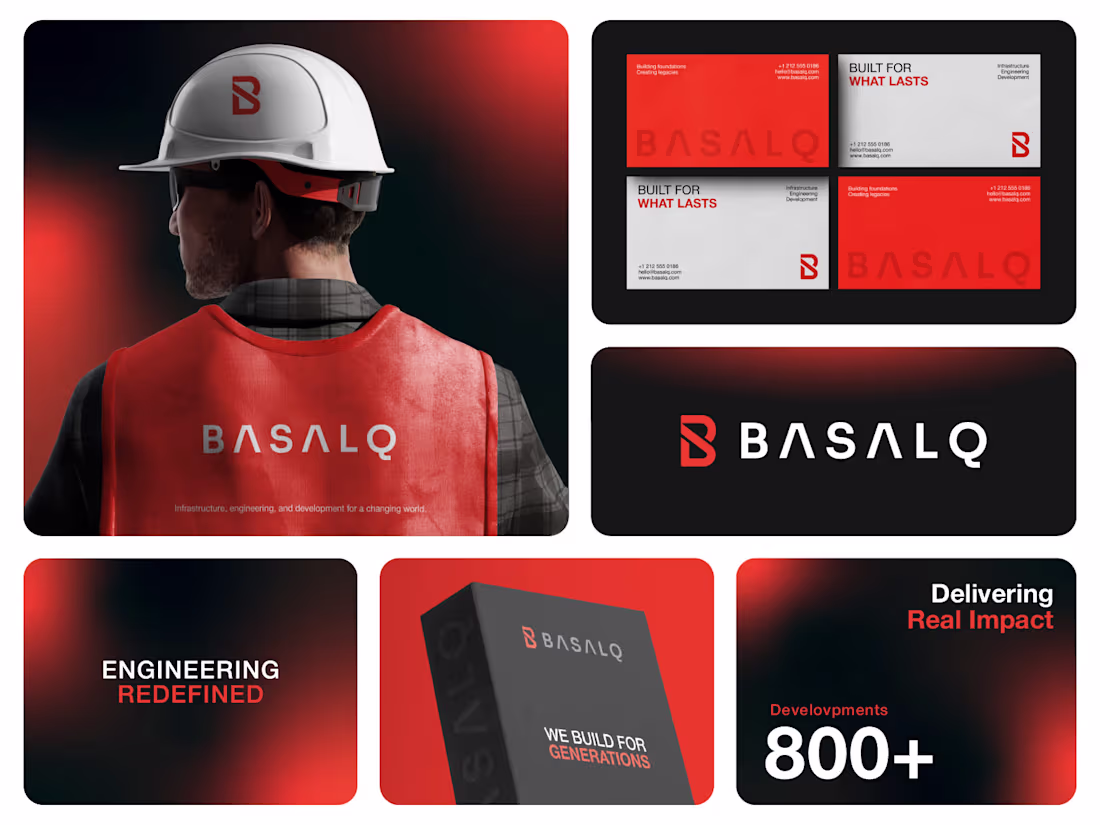 Cover image for BASALQ brand identity and logo