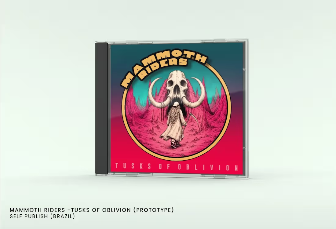 Cover image for I finish two CD Cover Prototype for a Brazilian Stoner band....
