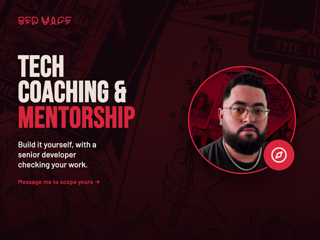 Cover image for Tech Coaching & Mentorship