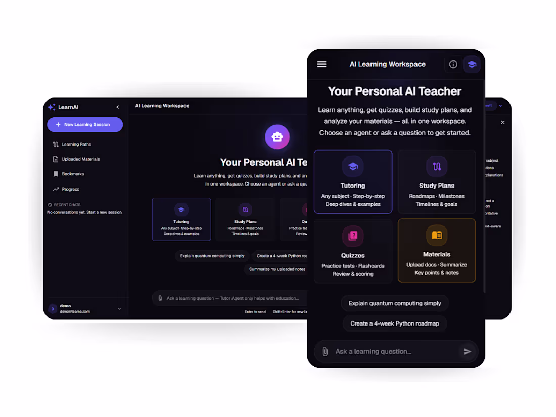 Cover image for AITutor - Personal Learning AI