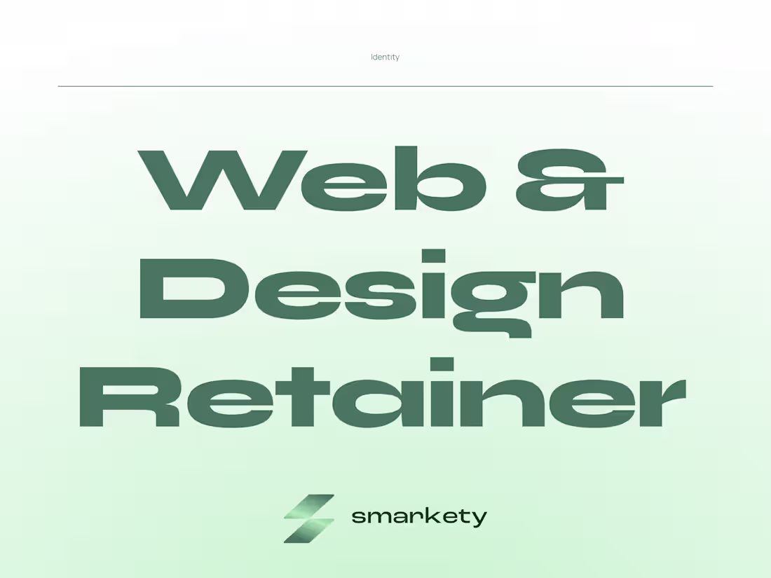 Cover image for Digital Design & Website Partner - Monthly Retainer