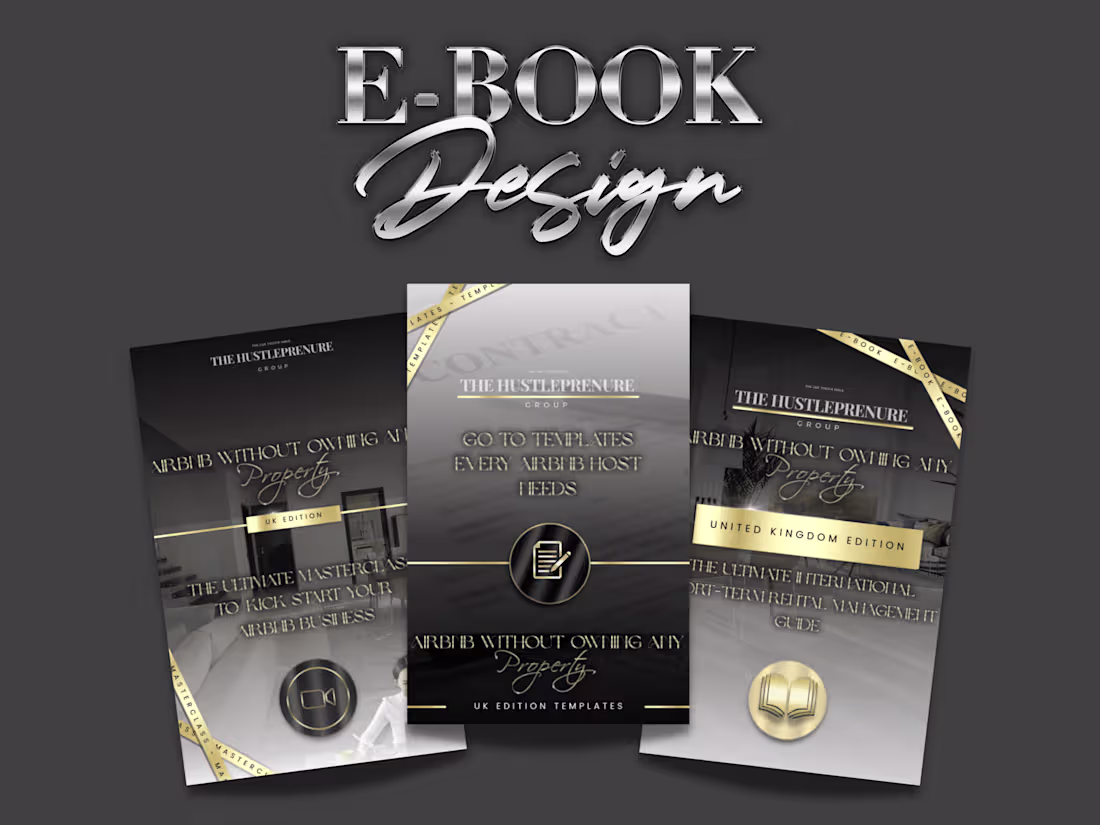 Cover image for Custom E-Book Design