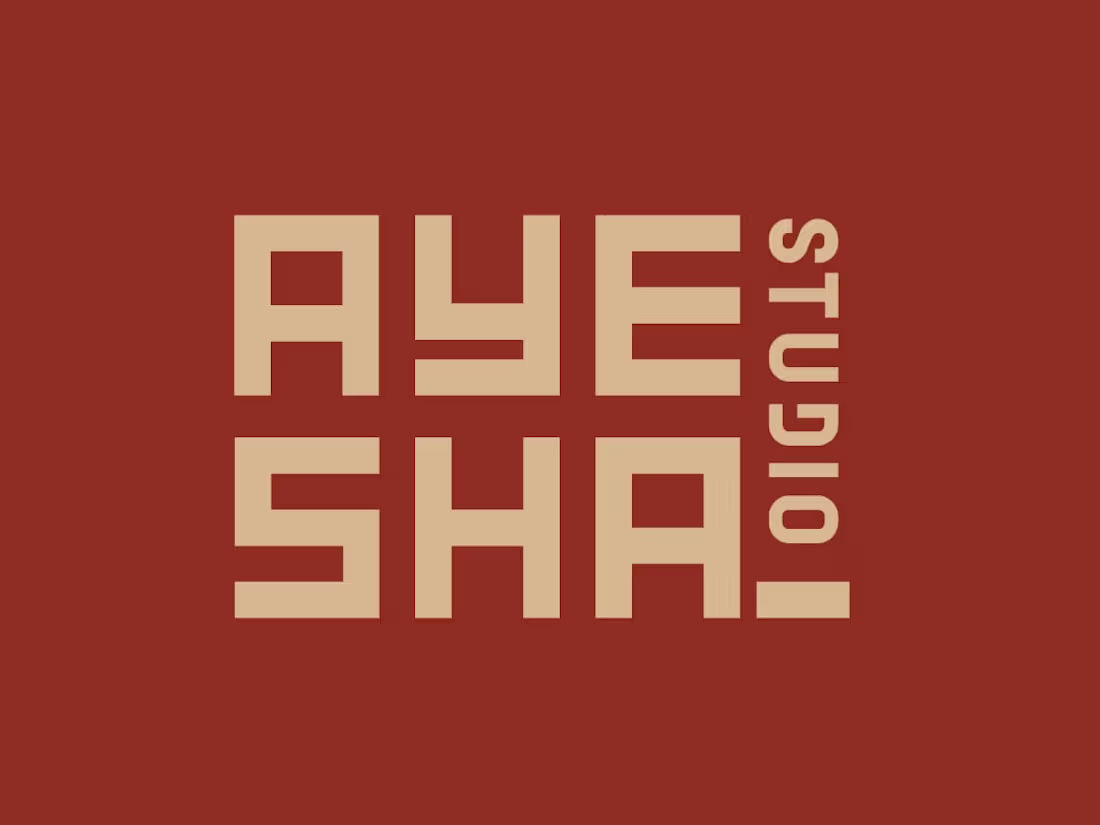 Cover image for AYESHA STUDIO Logo & Branding