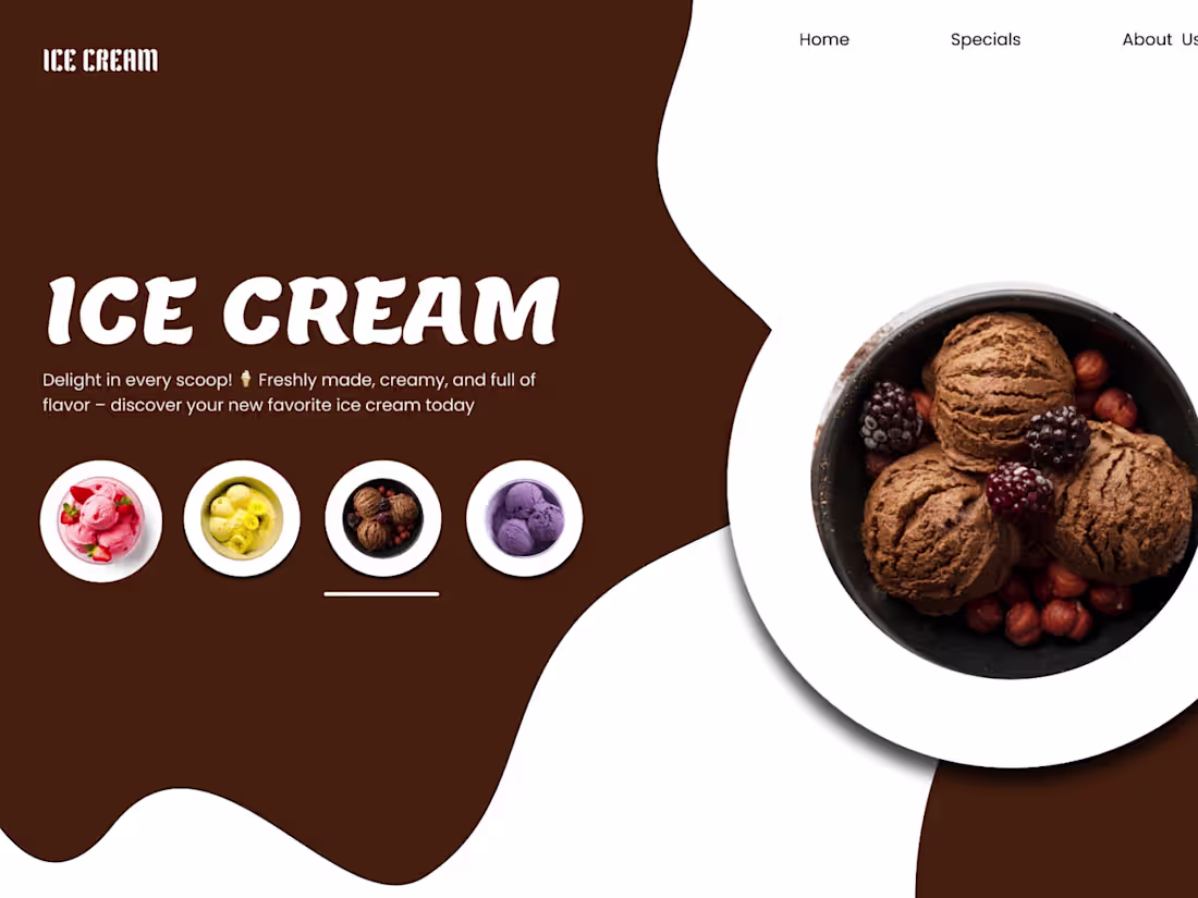 Cover image for ice cream Animation