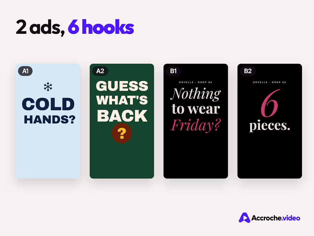 Cover image for Social Ads Pack - 2 Vertical Ads x 3 Hooks