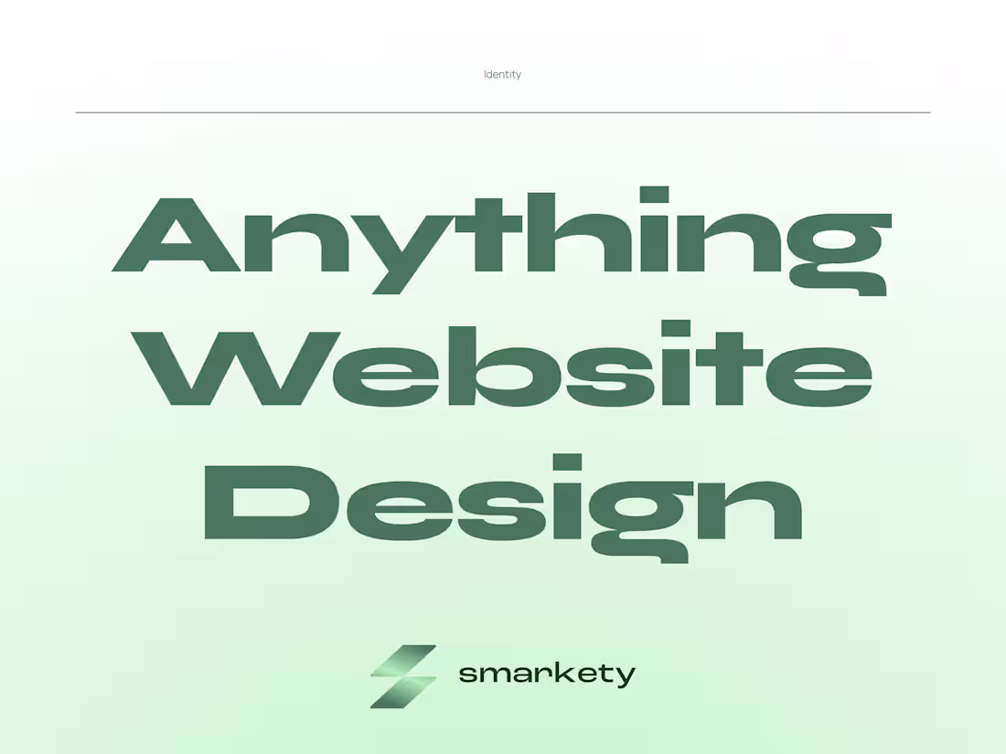 Cover image for Anything.com Website Design & Development