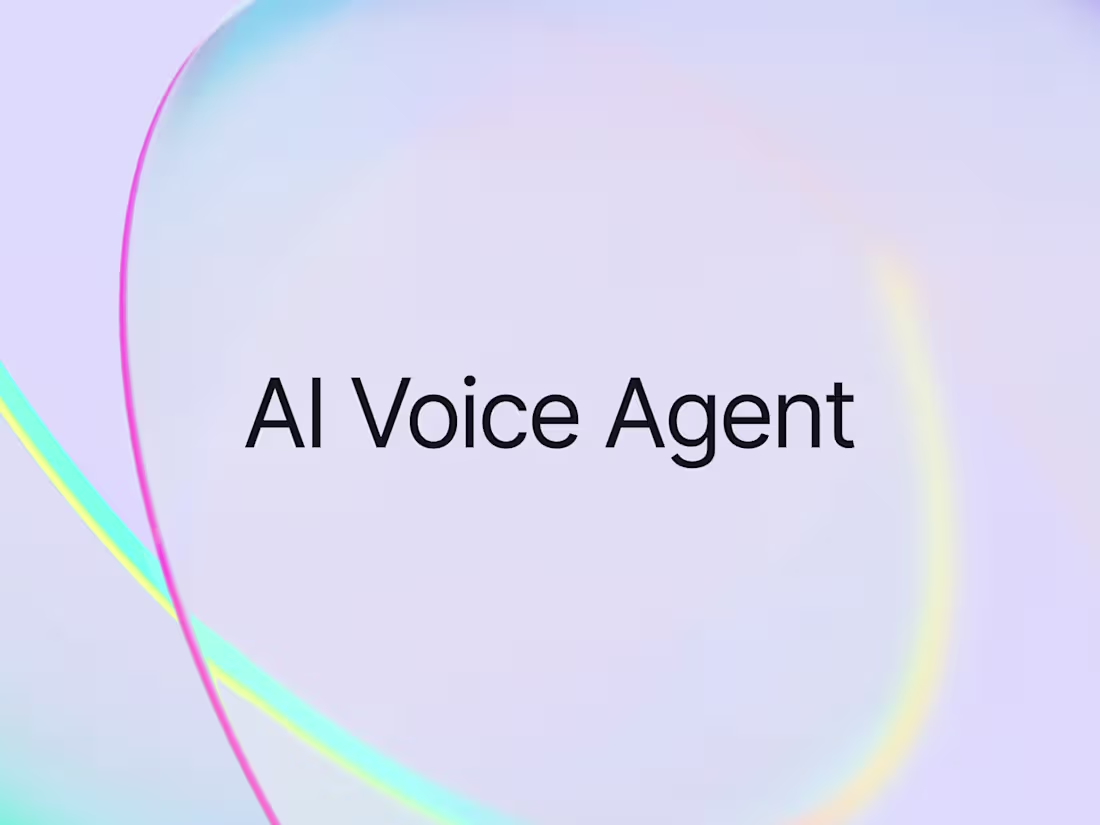 Cover image for AI Voice Agent for Seamless 24/7 Call Automation