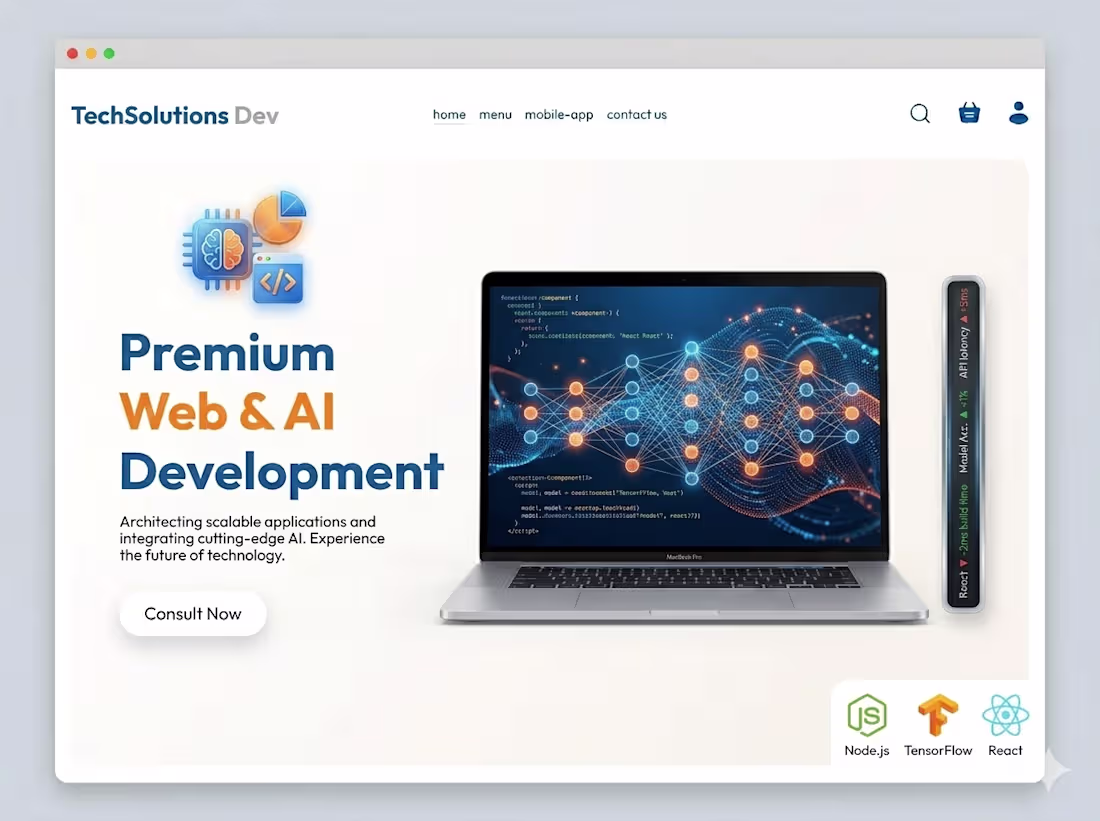 Cover image for Custom AI-Powered Full-stack Web Development
