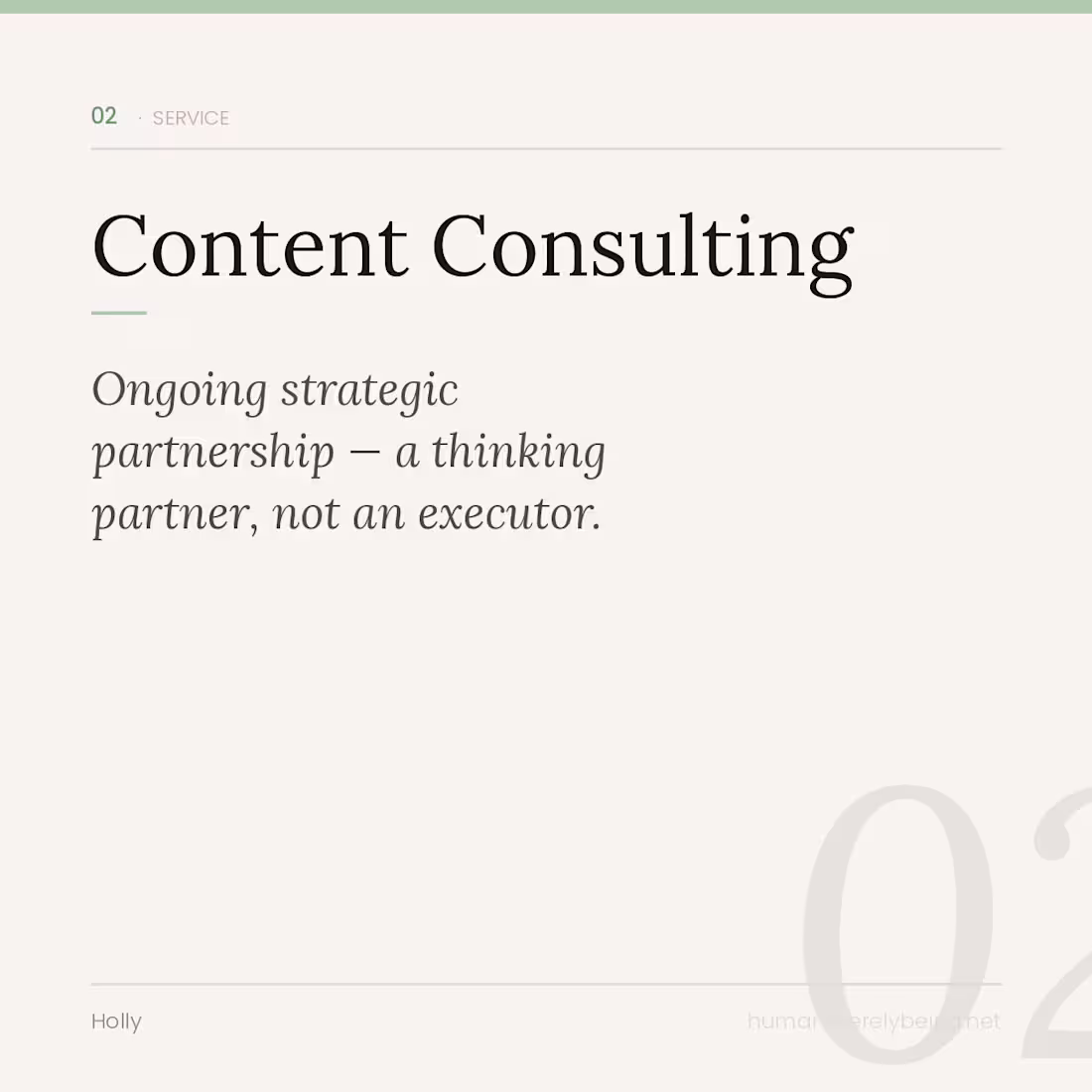 Cover image for Content Consulting 
