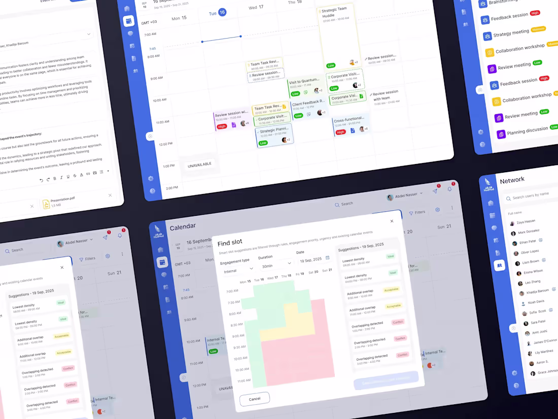 Cover image for Calendar App — Reimagining Everyday Productivity Our latest ...