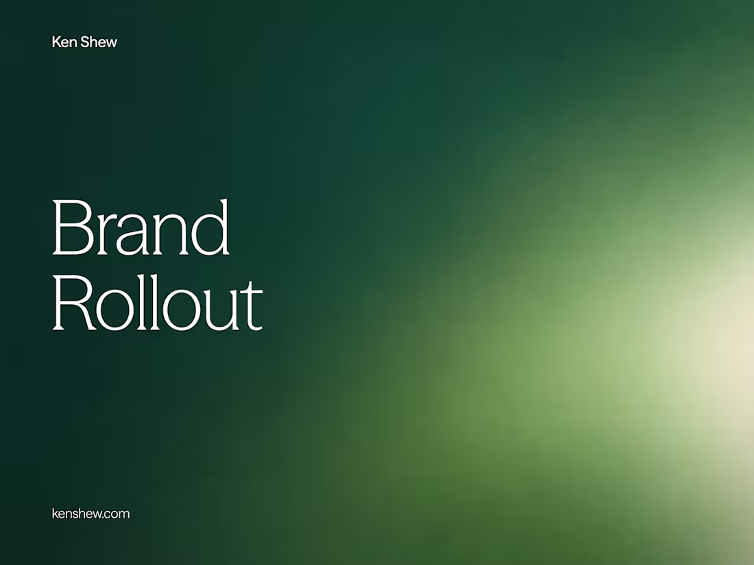 Cover image for Brand Rollout