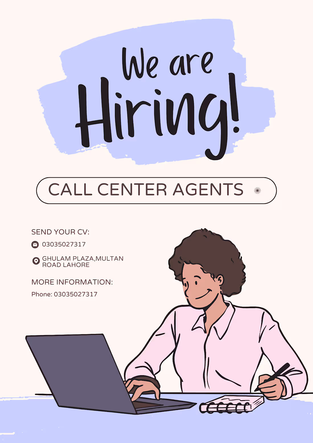 Cover image for :FB/Whatsapp Ads Creative-Call Center Project